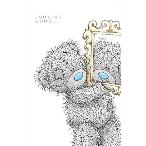 Tatty Teddy with Mirror Me to You Bear Birthday Card £3.59